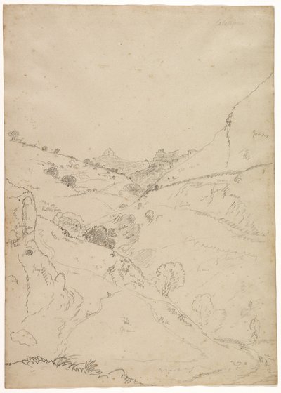 Calatafimi, Sicily, 1842 by Thomas Cole